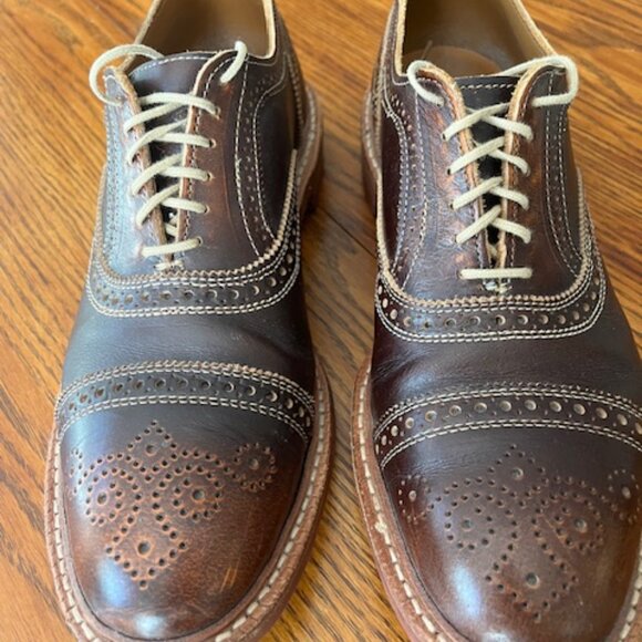 Allen Edmunds Strandmok Cap-toe Oxford. Men's Size 8.5 D. - Picture 1 of 7